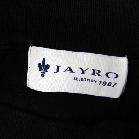 ジャイロ JAYRO ニット カットソー 長袖 オフネック 無地 ウール