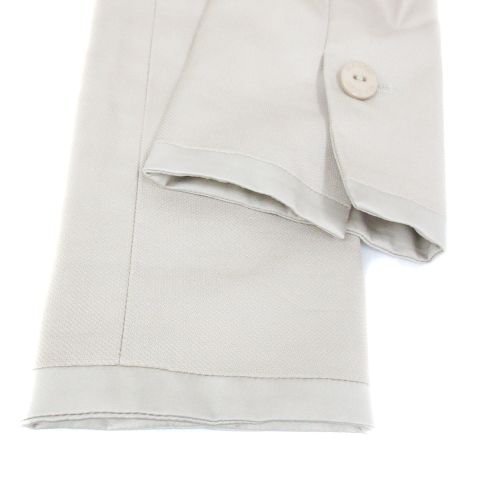 【viaggioblu】新品未使用ベージュ テーラードジャケット シングルボタン アウトレット】【夏向け】麻調テーラードジャケット ベージュ