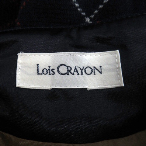 ロイスクレヨン Lois CRAYON フレアスカート ミニ丈 チェック柄