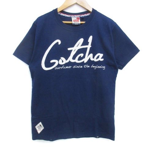 ガッチャ GOTCHA Tシャツ カットソー 半袖 クルーネック ロゴ