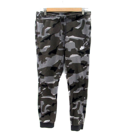 NIKE 迷彩柄 スウェット ジョガーパンツ カモフラ ロゴ ナイキ OA2373ナイキスウェットセットアップSカモフラ 迷彩 ジョガー