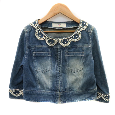 スナイデル snidel デニムジャケット Gジャン ジージャン ショート丈  