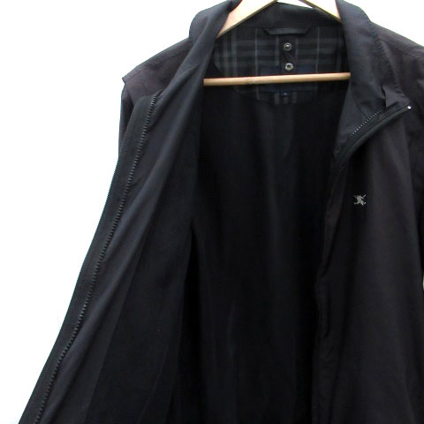 【未使用級品】バーバリーゴルフ 2way ジャケット ベスト デカロゴ 切り返し バーバリーゴルフ BURBERRY GOLF ゴルフウエア トラックジャケット