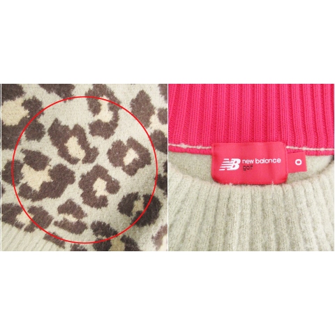 ニューバランス NEW BALANCE golf ゴルフウェア ニット セーター 長袖