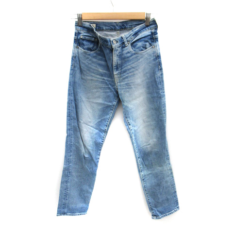 ドミンゴ Domingo デニムパンツ ジーンズ テーパードパンツ アンクル丈  