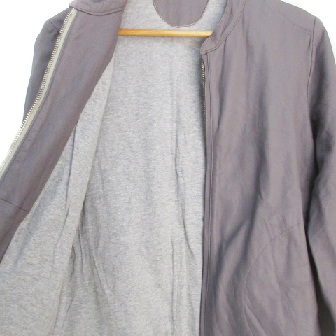 ニトカ nitca ラムレザージャケット 革ジャン ミドル丈 ダブルジップ 1