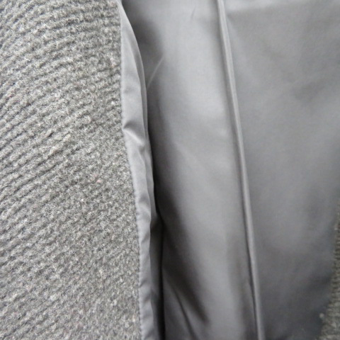 ニコアンド Niko and.. ダッフルコート ロング丈 フード付き 無地