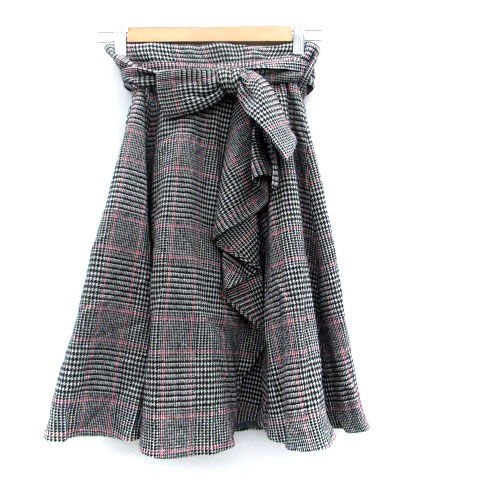 アプワイザーリッシェ Apuweiser-riche フレアスカート ミモレ丈  