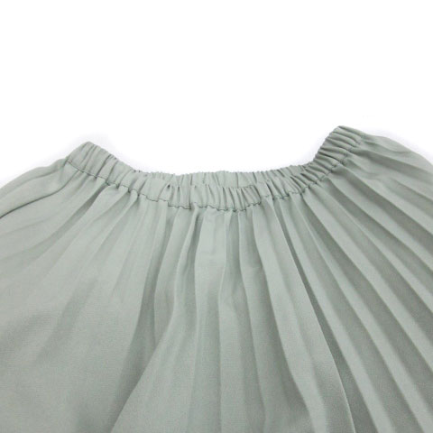 オリーブ デ オリーブ OLIVE des OLIVE プリーツスカート マキシ丈