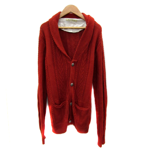 JOURNAL STANDARD ショールカラーカーディガン　L 柄カーディガン JOURNAL STANDARD JOURNAL STANDARD(ジャーナル