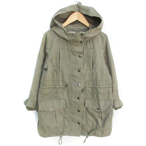 ジルスチュアート JILL STUART ミリタリージャケット ミドル丈  