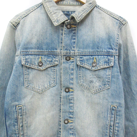 デニムジャケット SLY SLY | FRONT ZIP DENIM ブルゾン (デニム