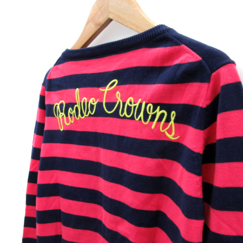 ロデオクラウンズ Rodeo Crowns カーディガン ミドル丈 ラウンドネック 