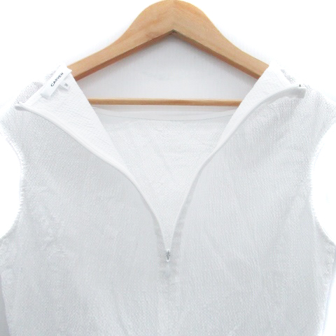 Carven ワンピース　38サイズ カルヴェン CARVEN ワンピース ラウンドネック ノースリーブ