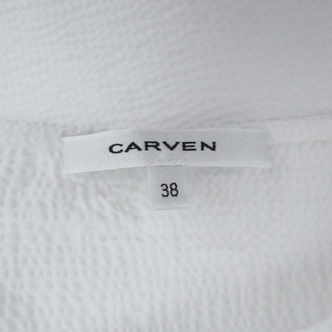 Carven ワンピース　38サイズ CARVEN 「CARVEN」 ノースリーブワンピース 38 ネイビー