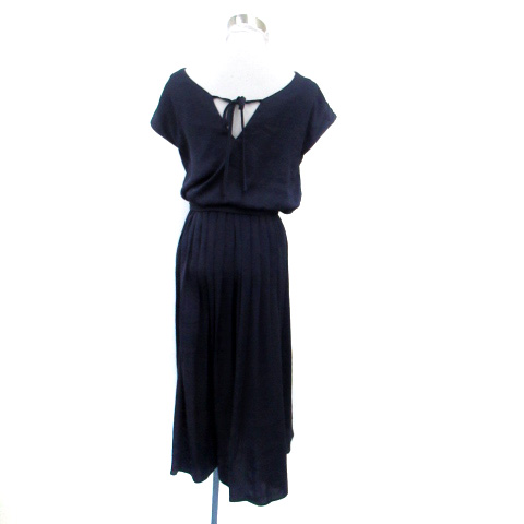 美品】theory luxe セオリーリュクス ワンピース ネイビー 紺 サイズ  