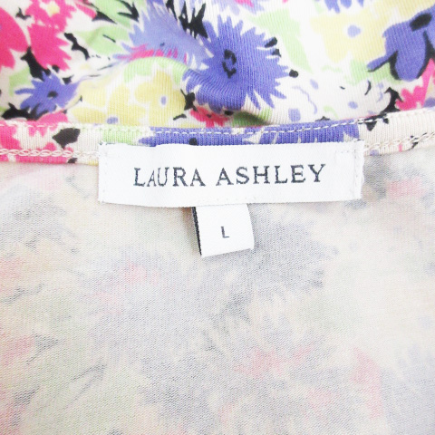 Laura Ashleyふっくら柔らか花柄 半袖＆ショートパンツパジャマLサイズ 楽天市場】ローラ アシュレイ パジャマ（レディース｜インナー