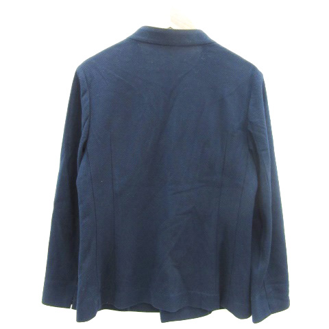 ハナエモリ/HANAE MORI Deuxレザージャケット テーラードジャケット HANAE MORI ハナエモリ 日本製 最高級ジャケット40 ウール