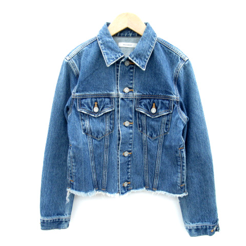 マウジー moussy Gジャン ジージャン デニムジャケット ミドル丈 