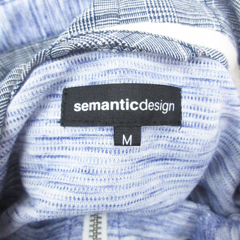 セマンティックデザイン SEMANTIC DESIGN ジャケット パーカー