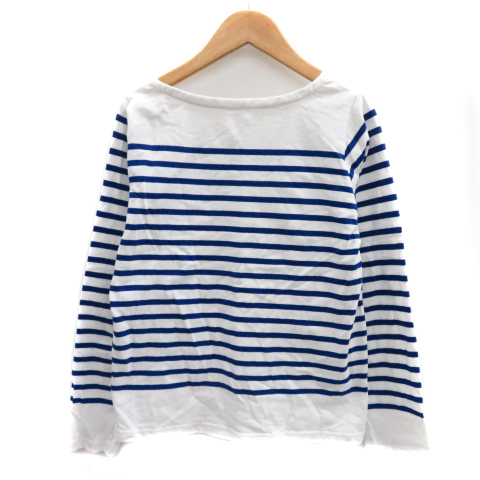 アーノルドパーマー カットソー 長袖 ラウンドネック ボーダー柄 3 白 アーノルドパーマー Arnold Palmer カットソー 長袖 ラウンドネック