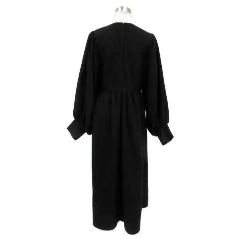 【新品タグ付】ジェニーギャルソン Jenny Garçon ワンピース 40 黒 jenny garcon