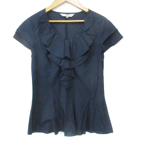 ビアッジョブルー Viaggio Blu ブラウス カットソー 半袖 Vネック  