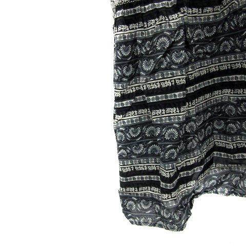 ユニクロ UNIQLO × アナスイ ANNA SUI ワンピース ロング丈 長袖  