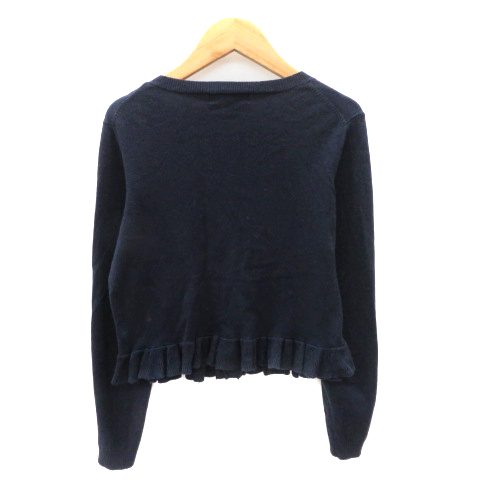 ジルスチュアート JILL STUART カーディガン ショート丈 ライン