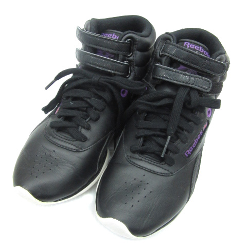 Reebok イージートーンハイカットシューズ ブラック/ピンク26