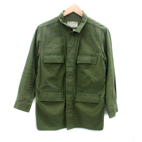アーバンリサーチ URBAN RESEARCH ミリタリージャケット ステンカラー 