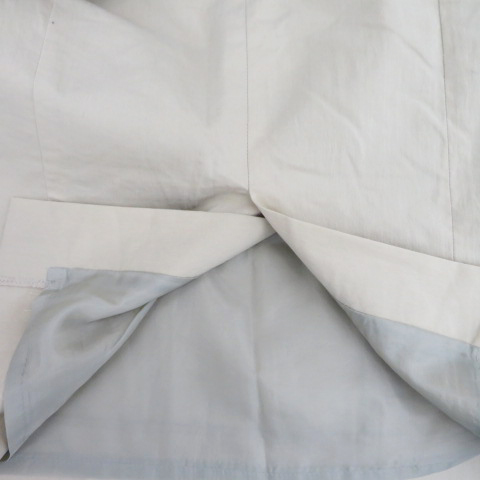 エフデ ef-de タイトスカート ミモレ丈 スリット 7 ベージュ /YK6 レディース