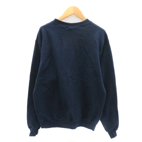 チャンピオン CHAMPION トレーナー スウェット プルオーバー 裏起毛 オーバーサイズ S 紺 ネイビー /YK21 メンズ