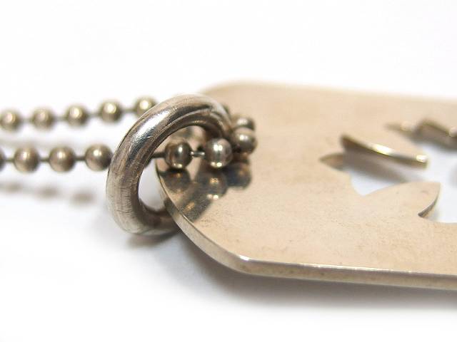 クロムハーツ CHROME HEARTS ネックレス ペンダント カット アウト