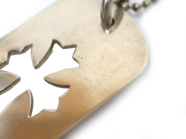 クロムハーツ CHROME HEARTS ネックレス ペンダント カット アウト