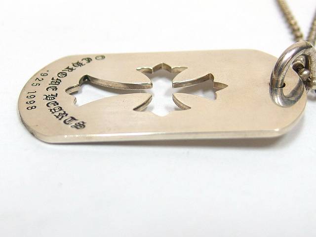 クロムハーツ CHROME HEARTS ネックレス ペンダント カット アウト