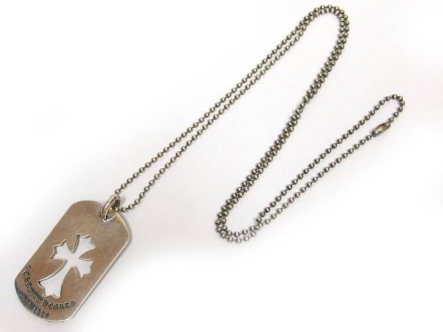 クロムハーツ CHROME HEARTS ネックレス ペンダント カット アウト