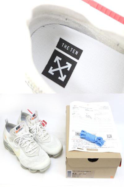 ナイキ NIKE × オフホワイト OFF WHITE エアヴェイパーマックスフライ 