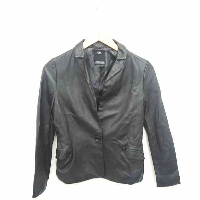 アズールバイマウジー Azul By Moussy ジャケット アウター レザー 革ジャン 羊革 無地 シンプル 長袖 M 黒 ブラック Tt26 レディース 172 ベクトルパーク アズールバイマウジー Azul By Moussy ジャケット アウター レザー 革ジャン 羊革 無地 シンプル 長袖 M 黒 ブラック Tt26 レディース 172 ベクトルパーク