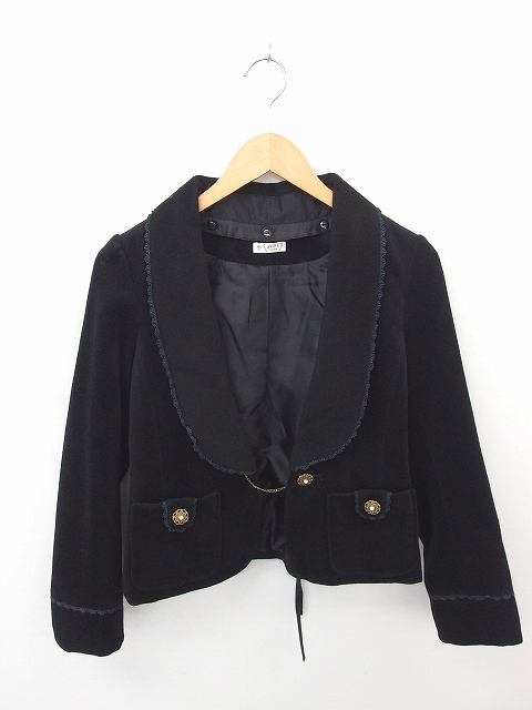 アクシーズファム Axes Femme ジャケット アウター ショールカラー アクシーズファム Axes Femme ジャケット アウター ショールカラー