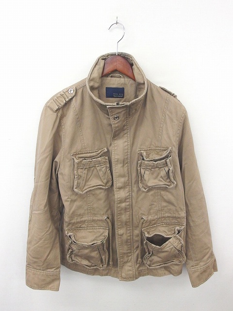 ザラマン Zara Man ジャケット アウター ワーク ジップアップ スナップ