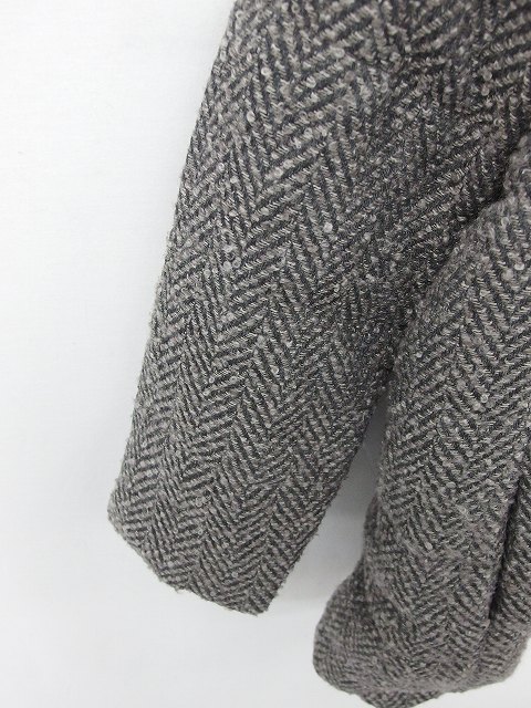 ニコアンド Niko And コート アウター 中綿 膝下丈 ジップアップ ウール混 グレー 灰 Tt51 レディース 172 ベクトルパーク