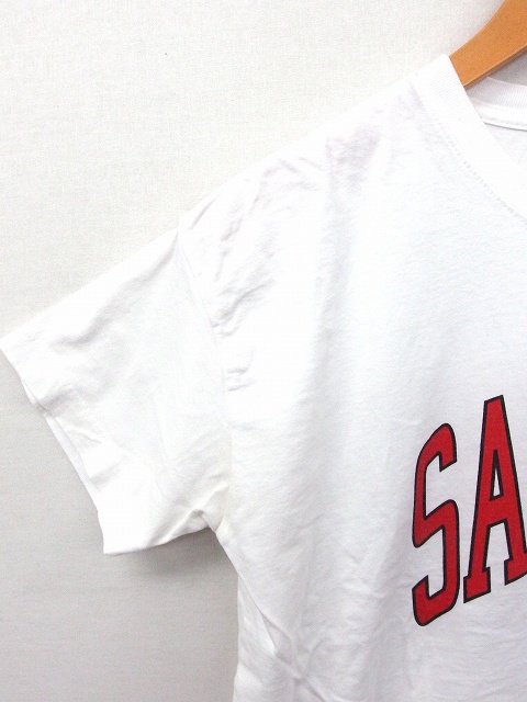 コーエン Coen Tシャツ カットソー プリント 丸首 半袖 コットン 綿 M ホワイト 白 Ft34 レディース 172 ベクトルパーク コーエン Coen Tシャツ カットソー プリント 丸首 半袖 コットン 綿 M ホワイト 白 Ft34 レディース 172 ベクトルパーク