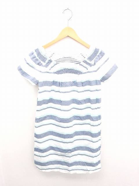 【数量限定，低価】 「MERCURYDUO」 半袖ワンピース SMALL ベージュ レディース