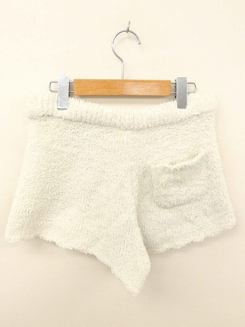 ジェラートピケ Gelato Pique パンツ ショート ルームウェア もこもこ F 白 オフホワイト Tt16 レディース 172 ベクトルパーク
