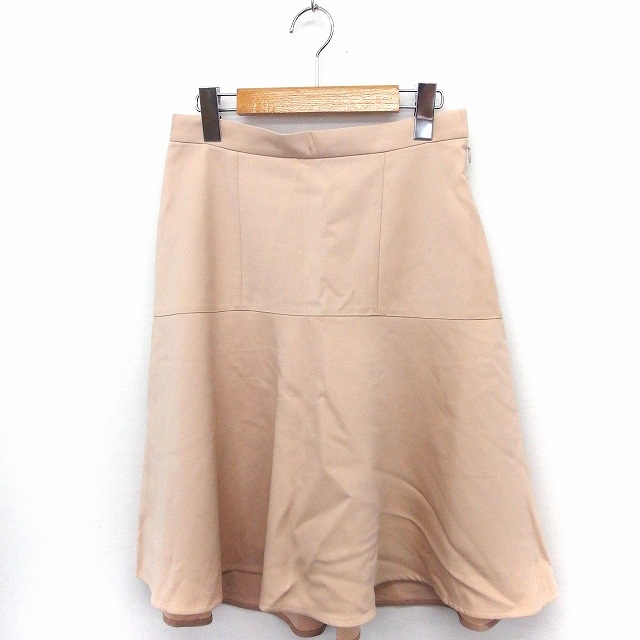 「allureville」 スカート 2 カーキ レディース allureville（アルアバイル）の「グログランタックフレアスカート