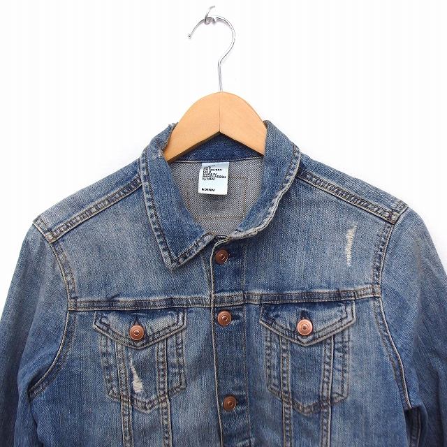 エイチエム HM ジャケット アウター デニム Gジャン 長袖 ダメージ加工 38 ブルー 青 /FT31 レディース 172-902012020046 | ベクトルパーク エイチエム HM ジャケット アウター デニム Gジャン 長袖 ダメージ加工 38 ブルー 青 /FT31 レディース 172-902012020046 | ベクトルパーク