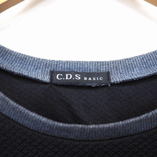 シーディーエスベーシック C.D.S BASIC Tシャツ カットソー 無地 リブ シンプル 丸首 長袖 L ブラック グレー 黒 /MT16 レディース 172-902012040007 | ベクトルパーク シーディーエスベーシック C.D.S BASIC Tシャツ カットソー 無地 リブ シンプル 丸首 長袖 L ブラック グレー 黒 /MT16 レディース 172-902012040007 | ベクトルパーク