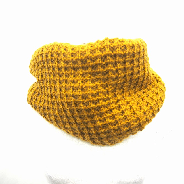 スタディオクリップ Studio Clip ネックウォーマー スヌード ニット シンプル イエロー 黄 Mt レディース 172 ベクトルパーク