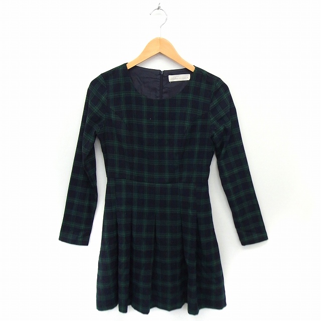 トランテアン ソン ドゥ モード 31 Sons De Mode ワンピース チェック フレア 丸首 長袖 ひざ丈 36 グリーン 緑 Ft30 レディース 172 ベクトルパーク トランテアン ソン ドゥ モード 31 Sons De Mode ワンピース チェック フレア 丸首 長袖 ひざ丈 36 グリーン 緑 Ft30 レディース 172 ベクトルパーク